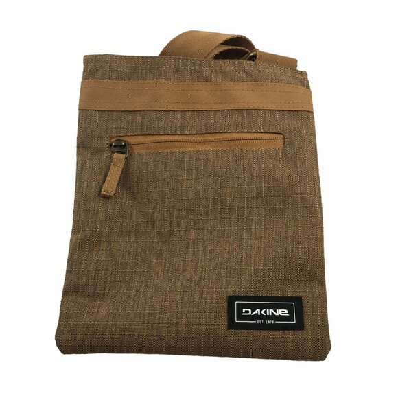 DAKINE JIVE BROWN CROSSBODY HIKING TRAVEL BAG WITH ADJUSTABLE STRAP - Picture 3 of 5